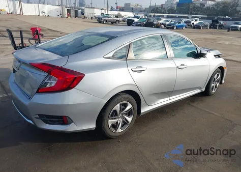2020 Honda Civic Lx from USA, damaged, VIN 19XFC2F62LE208725